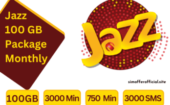 Jazz 100 GB Package Monthly