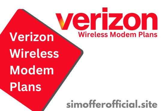 Verizon Wireless Modem Plans